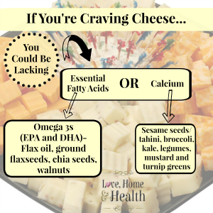 "If you're craving cheese - cravings - Love, Home and Health"